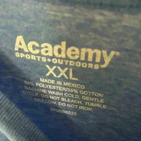 NWOT - Academy 3 graphic tees, XXL - Picture 8 of 9